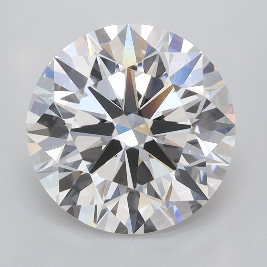 3.02ct F FL Rare Carat Ideal Cut Round Lab Grown Diamond