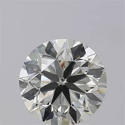 2.57ct K SI1 Very Good Cut Round Diamond