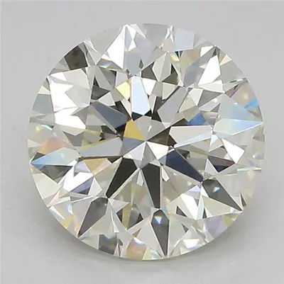 3.05ct J VS1 Excellent Cut Round Lab Grown Diamond