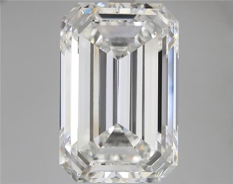 13.03ct F VS1 Rare Carat Ideal Cut Emerald Lab Grown Diamond