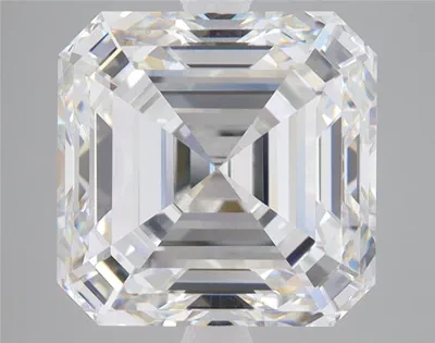 6.03ct E VS1 Rare Carat Ideal Cut Asscher Lab Grown Diamond
