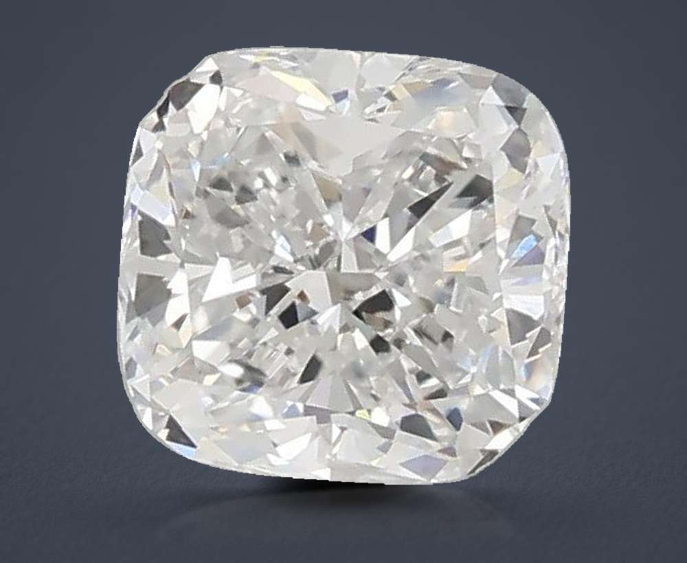 1.03ct D VVS2 Very Good Cut Cushion Lab Grown Diamond