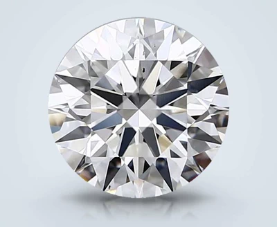2.11ct F SI1 Rare Carat Ideal Cut Round Lab Grown Diamond