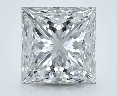 2.01ct K SI1 Rare Carat Ideal Cut Princess Diamond