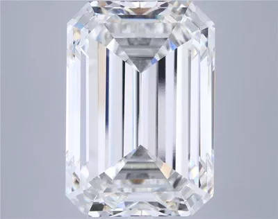 15.01ct G VVS2 Rare Carat Ideal Cut Emerald Lab Grown Diamond