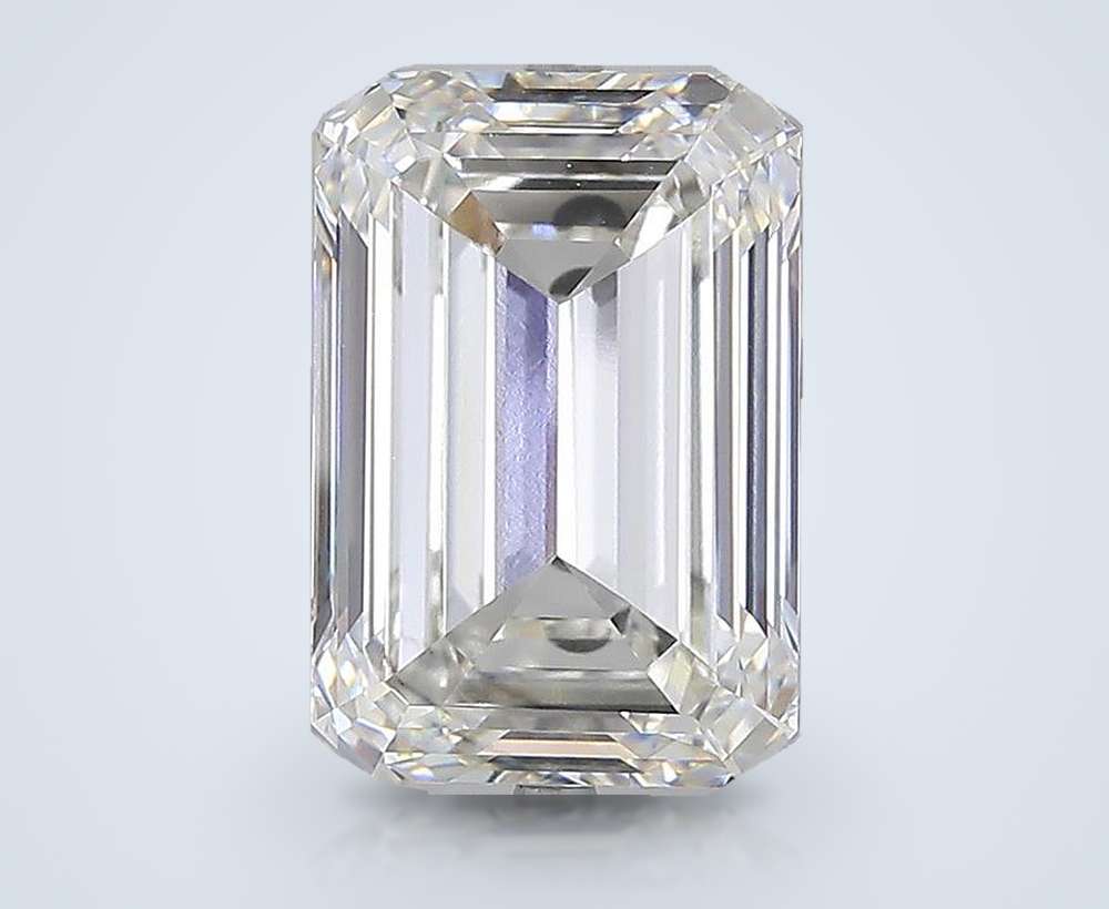 20.01ct H VS1 Rare Carat Ideal Cut Emerald Lab Grown Diamond