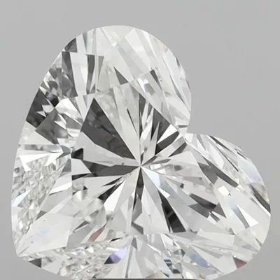 5.04ct F VS1 Rare Carat Ideal Cut Heart Lab Grown Diamond