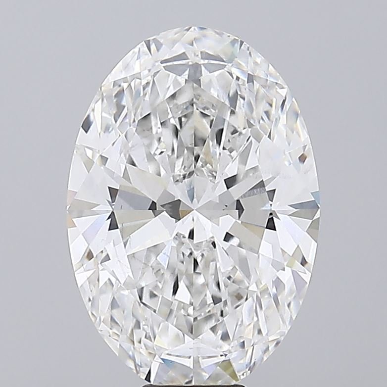 14.68ct E VS2 Rare Carat Ideal Cut Oval Lab Grown Diamond