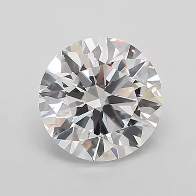 4.07ct F VVS2 Rare Carat Ideal Cut Round Lab Grown Diamond