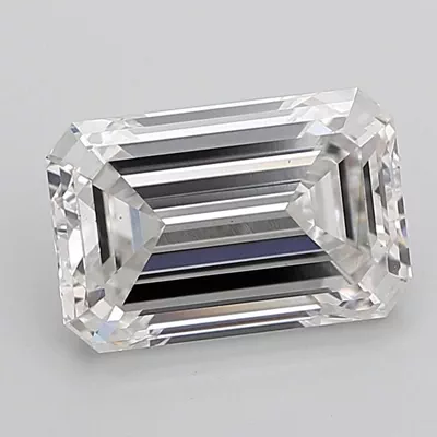 4.52ct G VS1 Excellent Cut Emerald Lab Grown Diamond