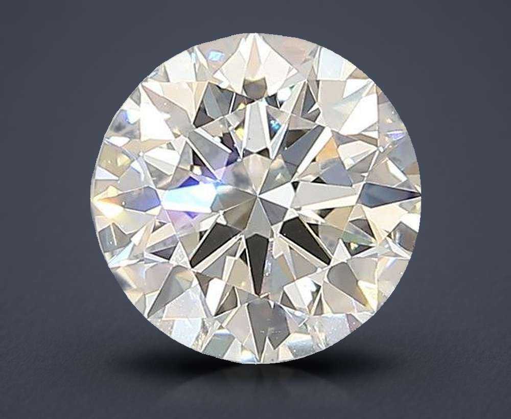 1.50ct I VVS2 Rare Carat Ideal Cut Round Lab Grown Diamond
