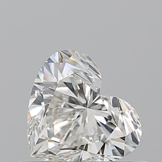 0.53ct I VS2 Rare Carat Ideal Cut Heart Diamond