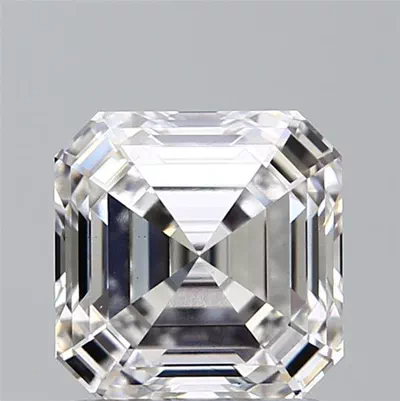 1.77ct E VS1 Rare Carat Ideal Cut Asscher Lab Grown Diamond