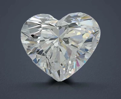 2.06ct E VVS2 Rare Carat Ideal Cut Heart Lab Grown Diamond