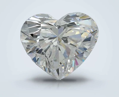 2.06ct E VVS2 Rare Carat Ideal Cut Heart Lab Grown Diamond