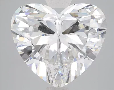 5.26ct E VVS2 Rare Carat Ideal Cut Heart Lab Grown Diamond