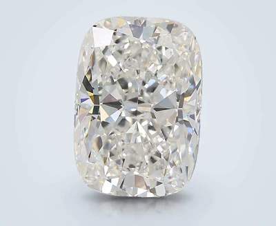 4.60ct E VVS2 Very Good Cut Cushion Lab Grown Diamond