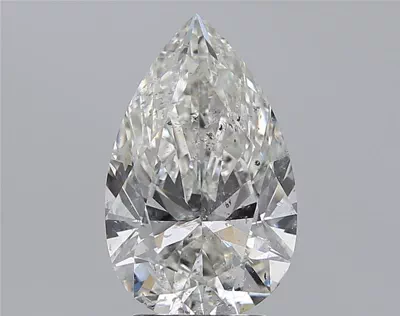 2.51ct H SI2 Excellent Cut Pear Diamond