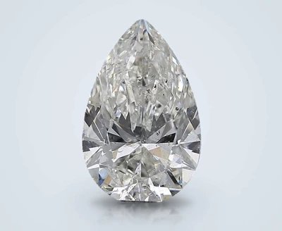2.51ct H SI2 Rare Carat Ideal Cut Pear Diamond