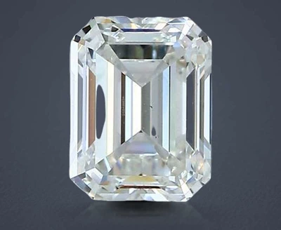 1.52ct I VS2 Rare Carat Ideal Cut Emerald Diamond