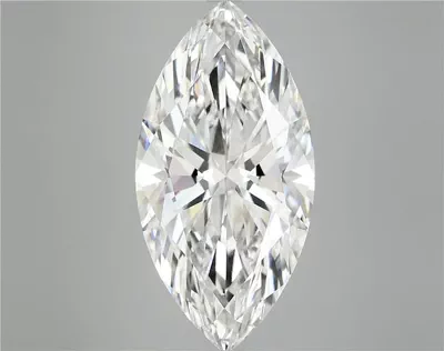 8.58ct F VVS2 Rare Carat Ideal Cut Marquise Lab Grown Diamond