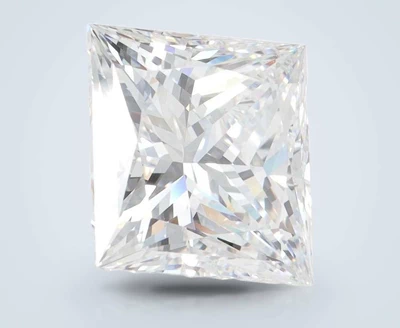 5.09ct D IF Rare Carat Ideal Cut Princess Lab Grown Diamond