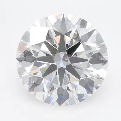 3.99ct D FL Rare Carat Ideal Cut Round Lab Grown Diamond