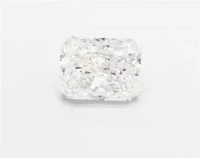 5.04ct H SI2 Rare Carat Ideal Cut Radiant Diamond