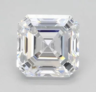 1.52ct D VS1 Rare Carat Ideal Cut Asscher Lab Grown Diamond
