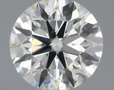 0.57ct J SI1 Rare Carat Ideal Cut Round Diamond