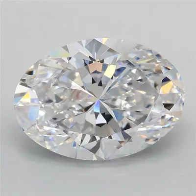 3.50ct D VS1 Rare Carat Ideal Cut Oval Lab Grown Diamond