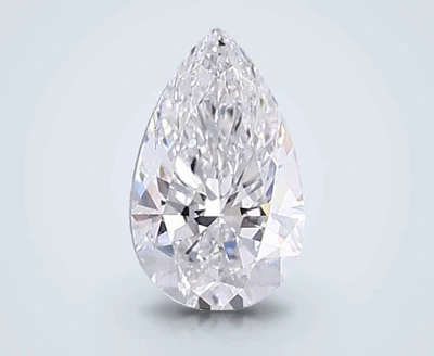 2.02ct E VS2 Rare Carat Ideal Cut Pear Lab Grown Diamond