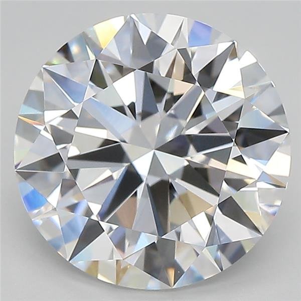 4.06ct E VVS1 Rare Carat Ideal Cut Round Lab Grown Diamond