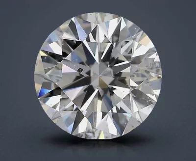 2.11ct E SI2 Rare Carat Ideal Cut Round Diamond