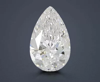 1.29ct D VVS2 Rare Carat Ideal Cut Pear Lab Grown Diamond