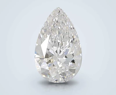 1.29ct D VVS2 Rare Carat Ideal Cut Pear Lab Grown Diamond