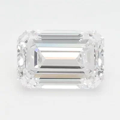 1.06ct D VVS1 Rare Carat Ideal Cut Emerald Lab Grown Diamond