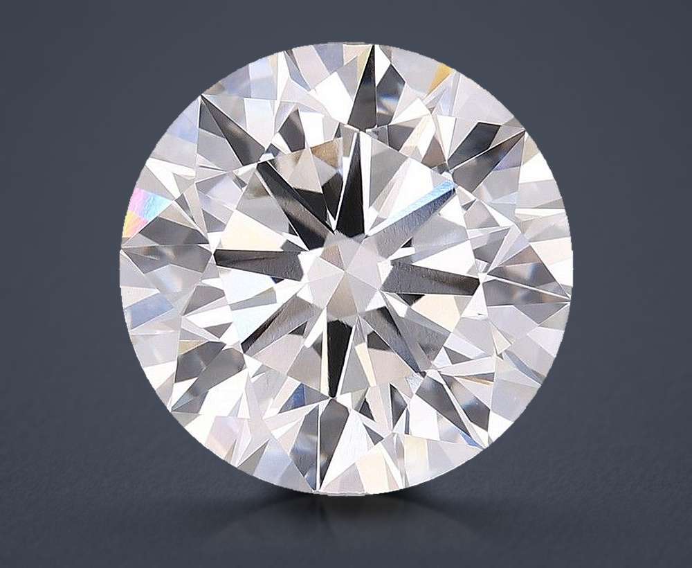 4.01ct H VVS2 Rare Carat Ideal Cut Round Lab Grown Diamond