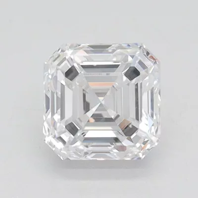 1.00ct E VS1 Rare Carat Ideal Cut Asscher Lab Grown Diamond