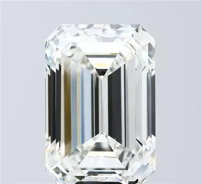 20.07ct H VVS2 Excellent Cut Emerald Lab Grown Diamond