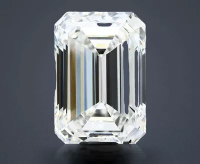 20.07ct H VVS2 Rare Carat Ideal Cut Emerald Lab Grown Diamond