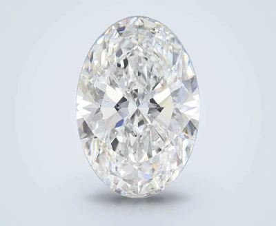 10.80ct E VS2 Rare Carat Ideal Cut Oval Lab Grown Diamond