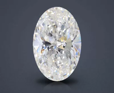 2.02ct D VS1 Rare Carat Ideal Cut Oval Lab Grown Diamond