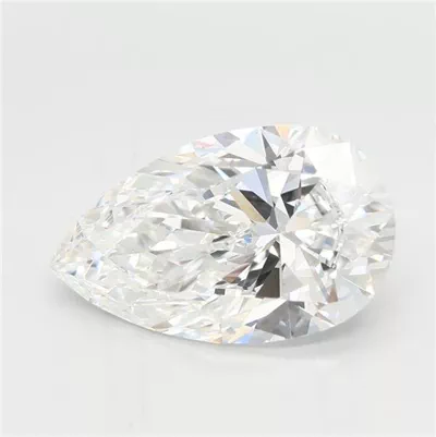 2.02ct E VS1 Rare Carat Ideal Cut Pear Lab Grown Diamond