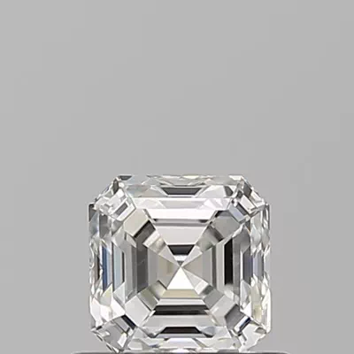 0.57ct I VVS2 Very Good Cut Asscher Diamond