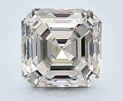 0.57ct I VVS2 Very Good Cut Asscher Diamond