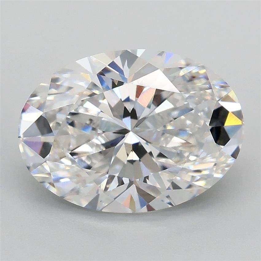2.70ct D VVS2 Rare Carat Ideal Cut Oval Lab Grown Diamond
