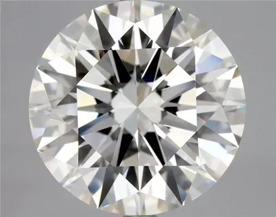5.52ct I VVS2 Rare Carat Ideal Cut Round Diamond