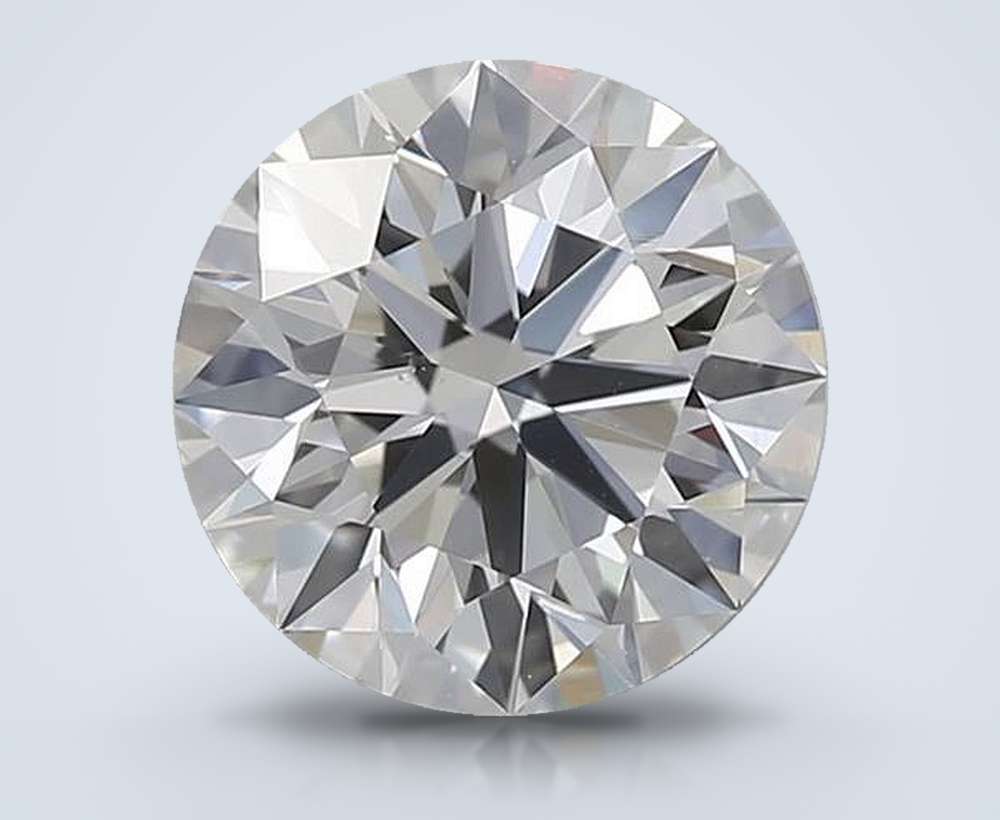 0.93ct G SI1 Rare Carat Ideal Cut Round Diamond