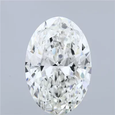 15.09ct G VVS2 Rare Carat Ideal Cut Oval Lab Grown Diamond